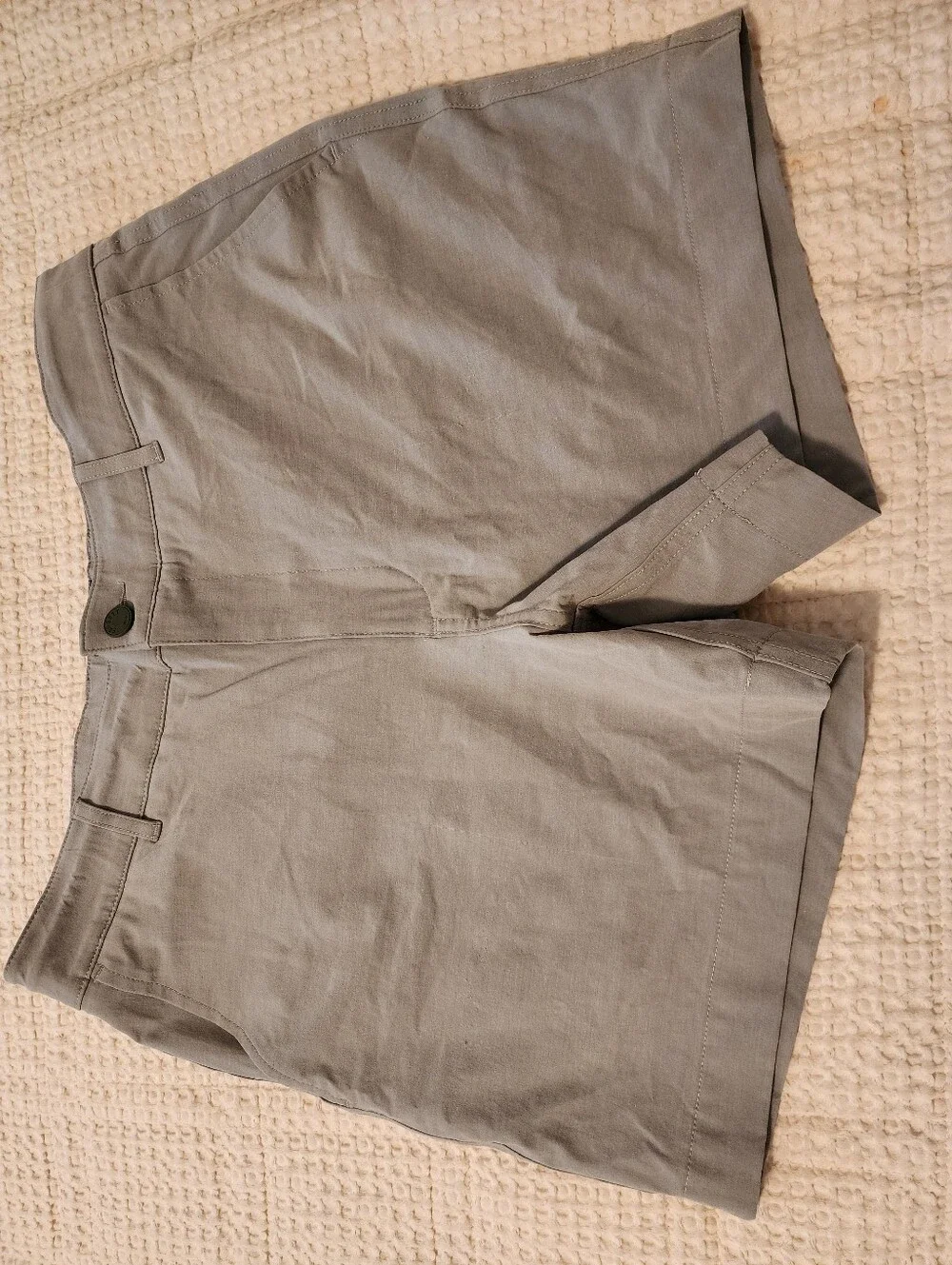 Men's Faherty All Day Shorts Lightweight Taupe Chino Sz 31 NWT